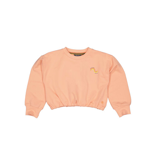 Quapi Quapi meisjes crop sweater Bernice Salmon