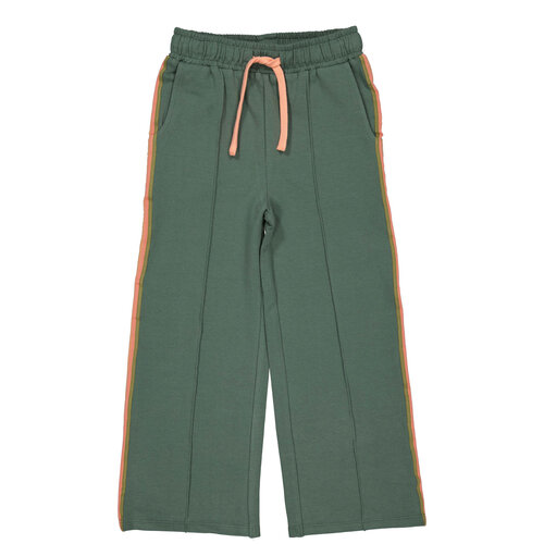 Quapi Quapi meisjes joggingbroek wide fit Biene Dark Green