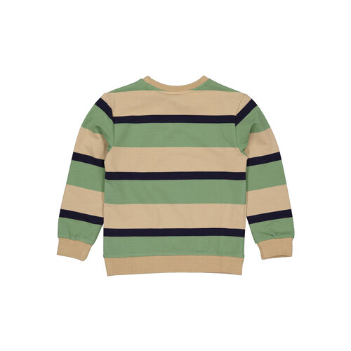 Quapi Quapi jongens sweater Berat aop Sand Stripe
