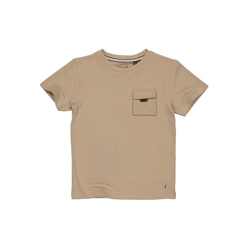 LEVV Levv jongens t-shirt Mairo Taupe