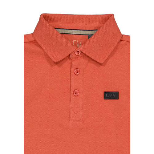 Quapi Levv jongens polo t-shirt Mateo Orange Red