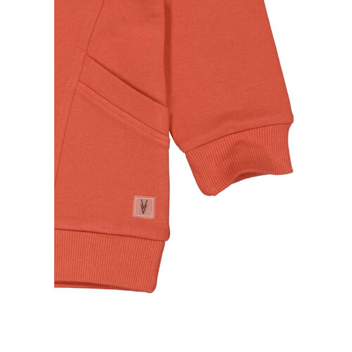 Quapi Levv jongens sweater Menno Orange Red