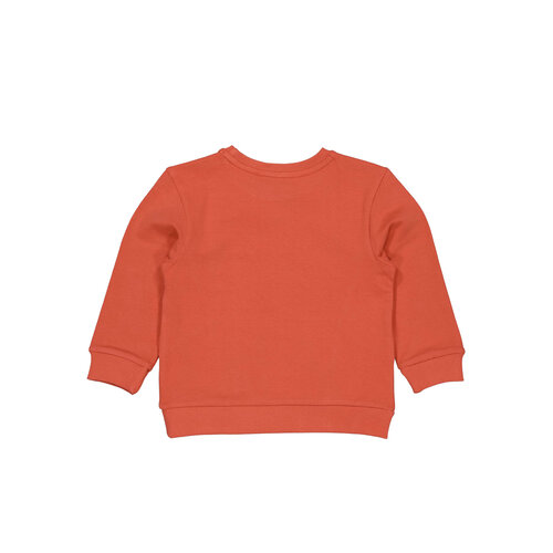 Quapi Levv jongens sweater Menno Orange Red