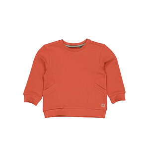 Quapi Levv jongens sweater Menno Orange Red