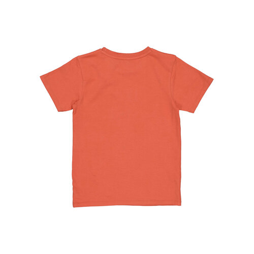 Quapi Levv jongens t-shirt Kaleb Orange Red