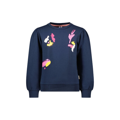 B.Nosy B.Nosy meisjes sweater Filou Navy