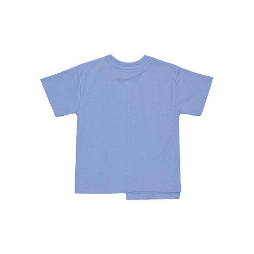 LEVV Levv jongens t-shirt oversized Maeson Mid Blue