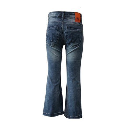 DDD DDD meisjes flared pants Bugaluu Denim Blue