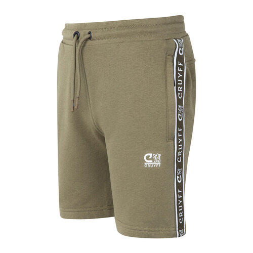 Cruijff Cruijff jongens korte joggingbroek Xicota Olive