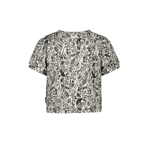 B.Nosy B.Nosy meisjes t-shirt Milou Magic Palm ao