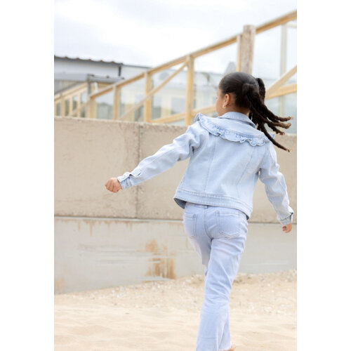 B.Nosy B.Nosy meisjes denim jacket Vienna Light Blue