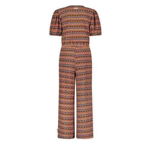 B.Nosy B.Nosy meisjes korte mouwen jumpsuit Babette Aztec