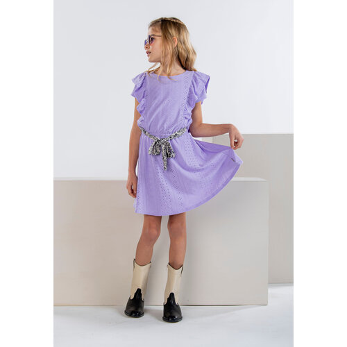 B.Nosy B.Nosy meisjes korte mouwen jurk Maan Lavender