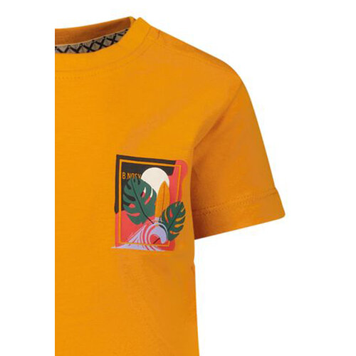 B.Nosy B.Nosy baby jongens t-shirt Keanu Sunflower