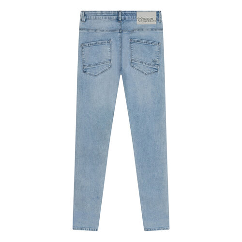 Indian Blue Indian Blue jongens jeans Jay Tapered Fit Light Blue Denim