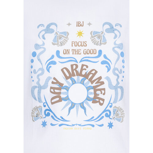 Indian Blue Indian Blue meiden t-shirt Dreamer Light Blue