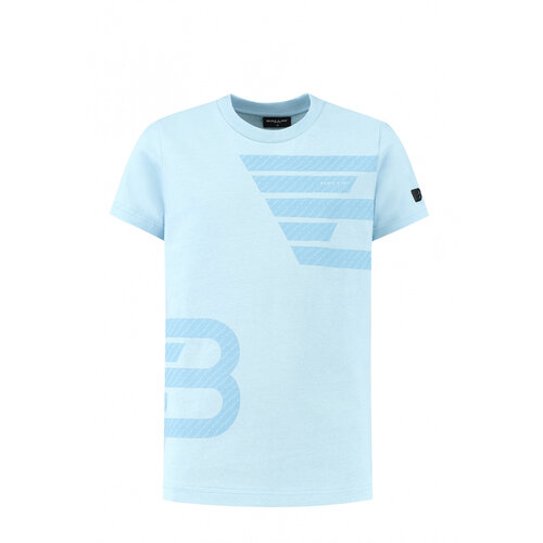 Ballin Ballin jongens t-shirt Double Icon Lt Blue