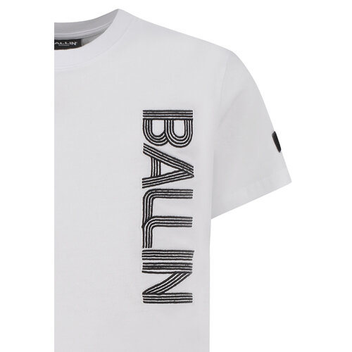 Ballin Ballin jongens t-shirt Side Logo White
