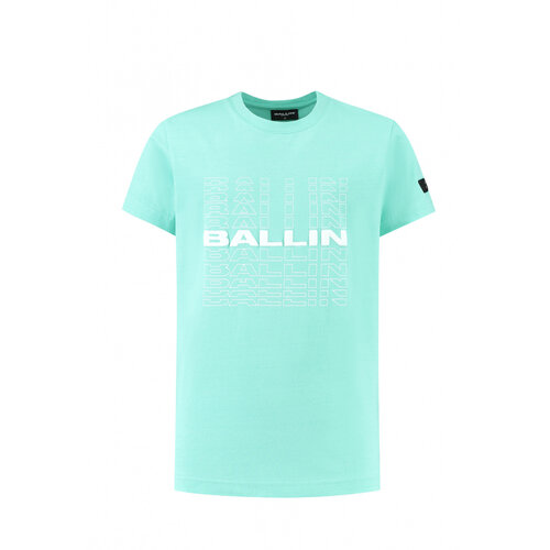 Ballin Ballin jongens t-shirt Reel Word Art Dark Mint