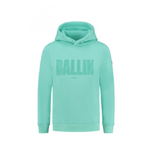 Ballin Ballin jongens hoodie HD Print Logo Dark Mint