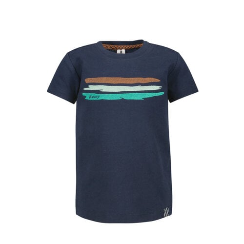 B.Nosy B.Nosy baby jongens t-shirt Marnix Navy