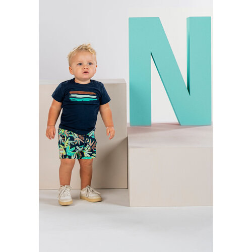 B.Nosy B.Nosy baby jongens korte joggingbroek Marvin Mighty ao