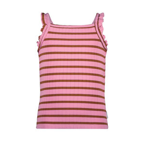 B.Nosy B.Nosy meisjes top Gwen Sugar Peanut Stripe