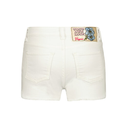Vingino Vingino meiden korte jeans Daizy special White Denim