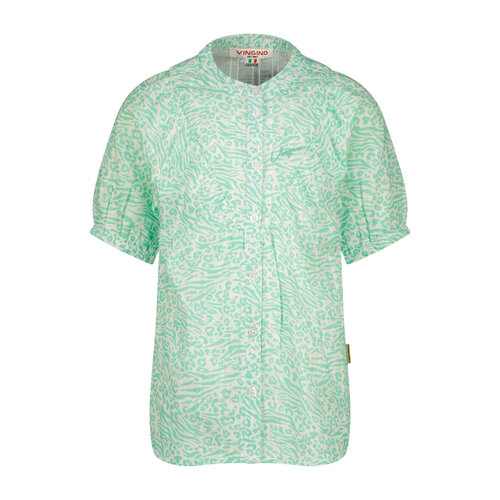 Vingino Vingino meiden korte mouwen blouse Lirette Tropic Mint