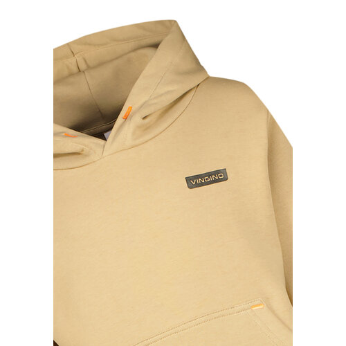 Vingino Vingino jongens hoodie Basic Sandstone