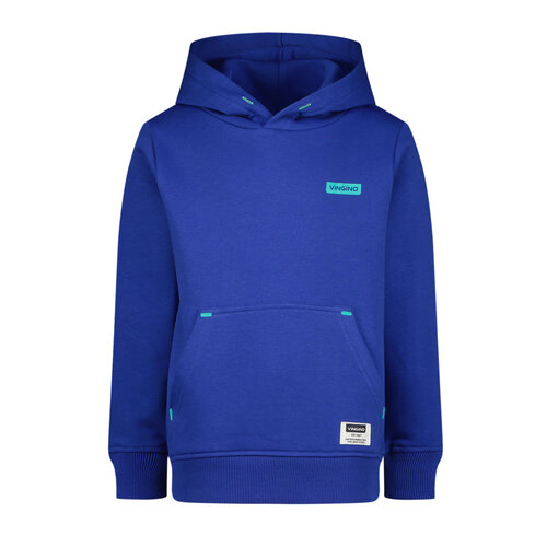 Vingino Vingino jongens hoodie Basic Web Blue