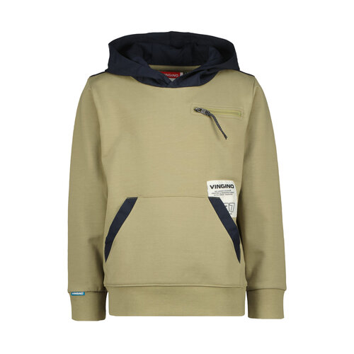 Vingino Vingino jongens hoodie Nack Green Fog