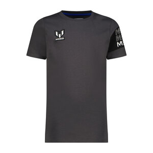 Vingino Vingino Messi jongens t-shirt Jumal Mettalic Grey