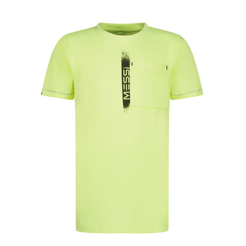 Vingino Vingino Messi jongens t-shirt Jefos Neon Yellow