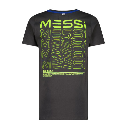 Vingino Vingino Messi jongens t-shirt Jacko Mettalic Grey