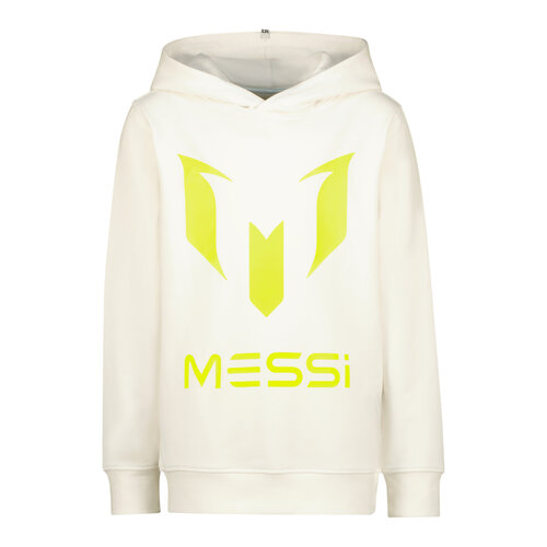 Vingino Vingino Messi jongens hoodie Logo Real White