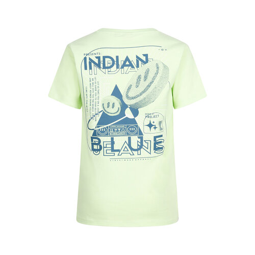 Indian Blue Indian Blue jongens t-shirt Indian Smile Pistache Green