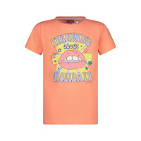 Vingino meiden t-shirt Harloua Peach Coral
