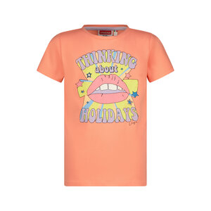 Vingino Vingino meiden t-shirt Harloua Peach Coral