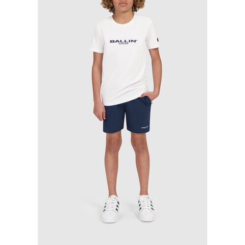 Ballin Ballin jongens korte joggingbroek Logo Sweat Navy