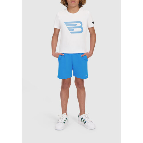 Ballin Ballin jongens korte joggingbroek Logo Sweat Blue