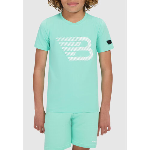 Ballin Ballin jongens t-shirt HD Icon Logo Print Dark Mint