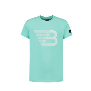 Ballin Ballin jongens t-shirt HD Icon Logo Print Dark Mint