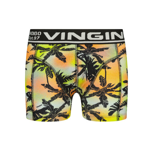 Vingino Vingino jongens ondergoed 3-pack boxers Palm Deep Black