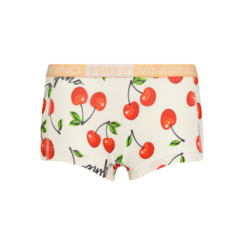 Vingino Vingino meiden ondergoed 2-pack boxers Cherry Real White