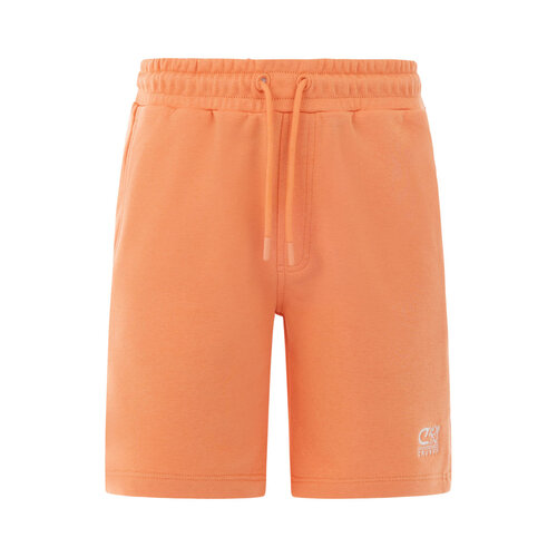 Cruijff Cruijff jongens korte joggingbroek Energized Coral