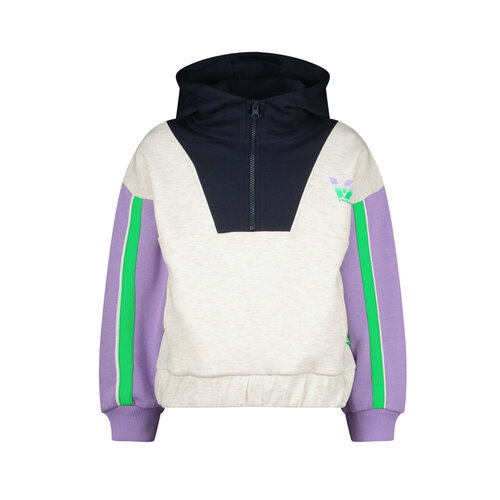 Vingino Vingino meiden hoodie Nelke Light Grey Melee