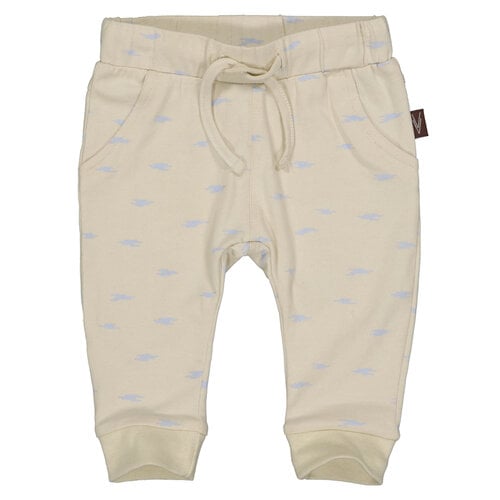 LEVV Levv newborn baby jongens joggingbroek Cedric aop Blue Mist Cloud