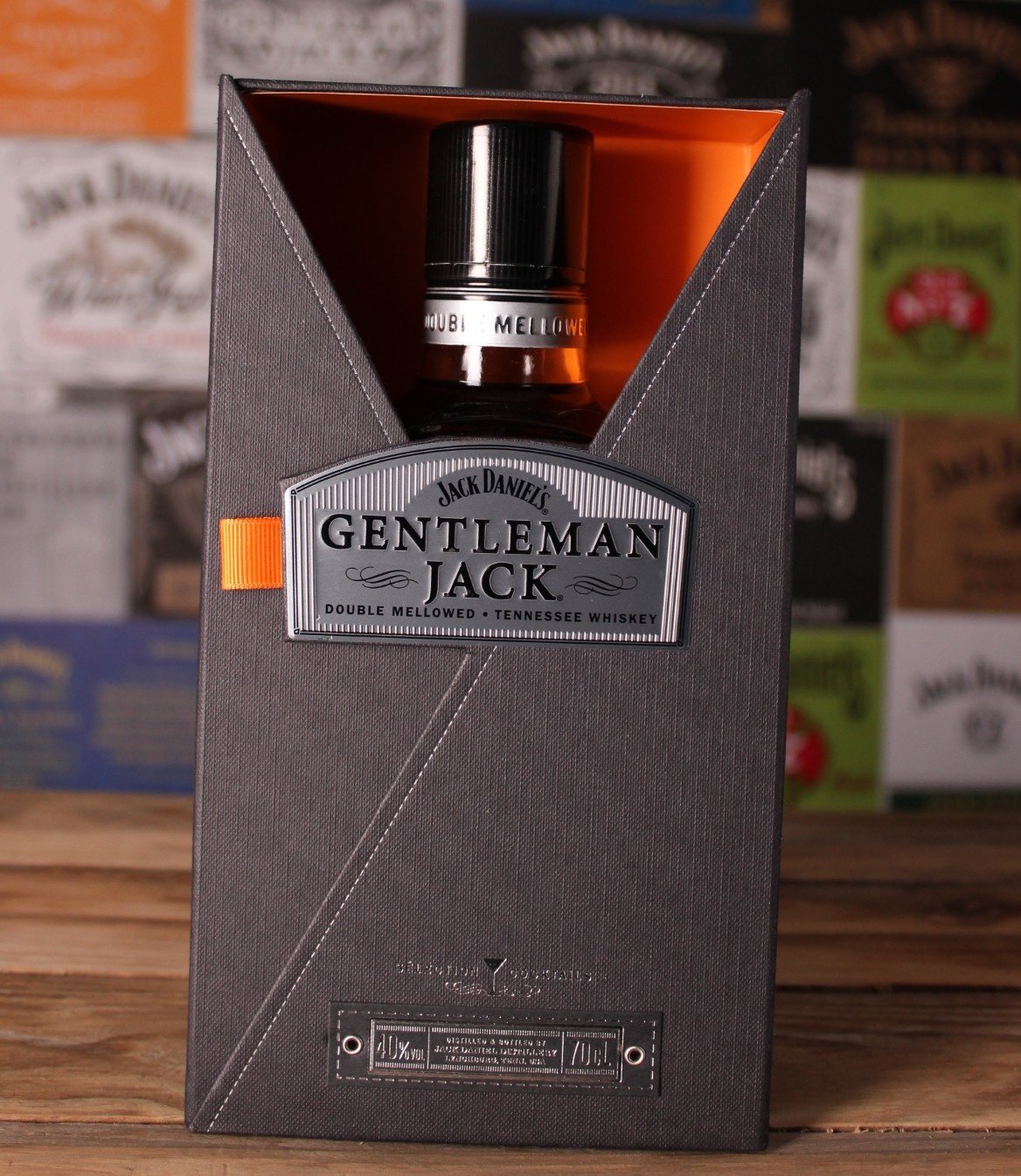 JACK DANIEL'S  - Gentleman Jack - 5th Generation - 700ml - French - in tuxedo style foldbox