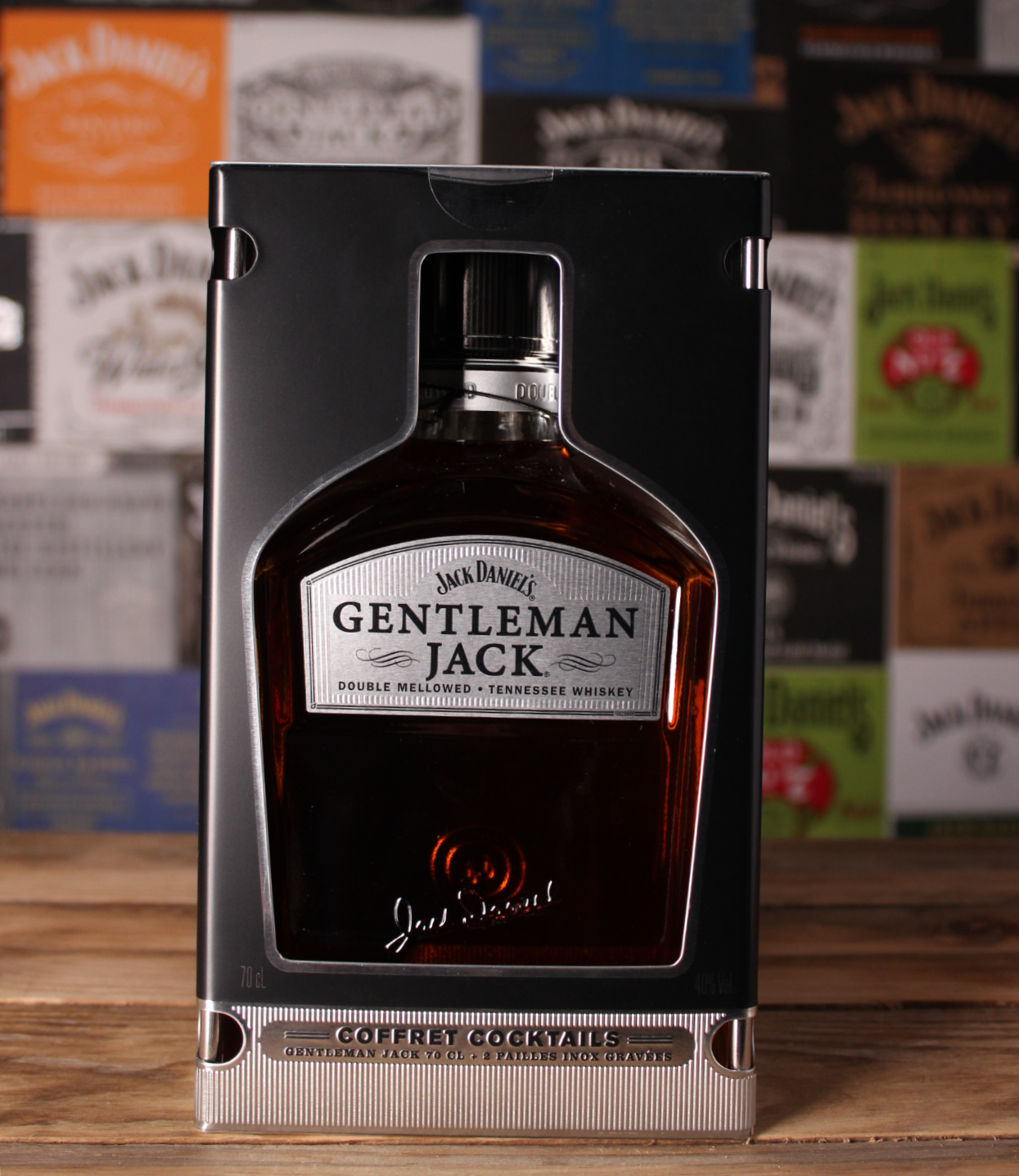 Whisky US Jack Daniels Gentleman Jack 40° Coffret + verre - Cellier du  Périgord